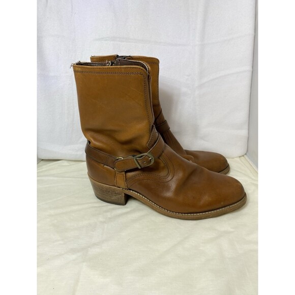 Unbranded men’s harness 9WW side zipper Boots - Picture 1 of 14